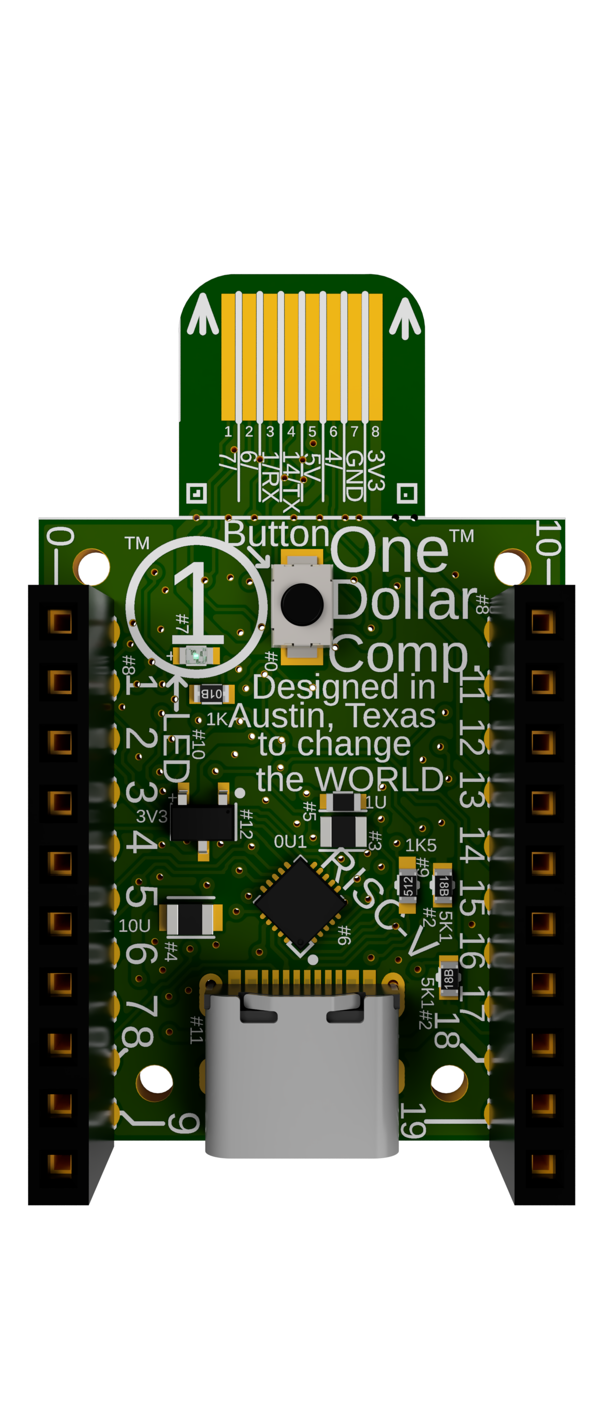 One Dollar Computer board